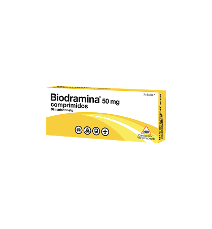 BIODRAMINA 50 MG 4 COMPRIMIDOS