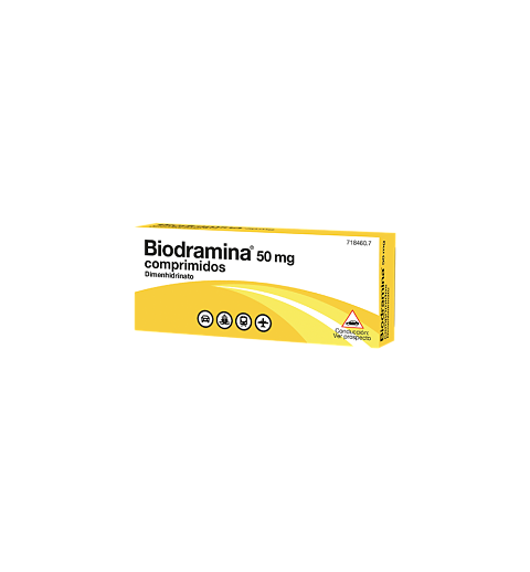BIODRAMINA 50 MG 4 COMPRIMIDOS