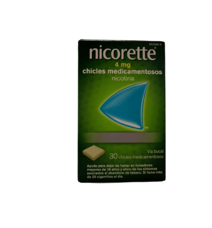 NICORETTE 4 MG 30 CHICLES