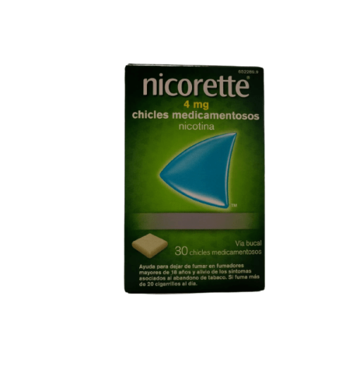 NICORETTE 4 MG 30 CHICLES