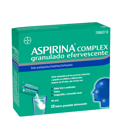 ASPIRINA COMPLEX 10 SOBRES