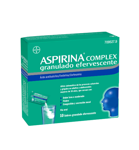 ASPIRINA COMPLEX 10 SOBRES