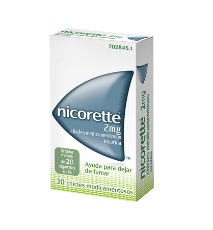 NICORETTE 2 MG 30 CHICLES