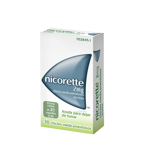 NICORETTE 2 MG 30 CHICLES
