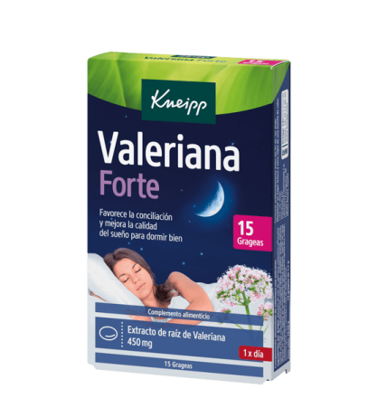 VALERIANA FORTE KNEIPP 15 GRAGEAS
