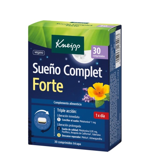 KNEIPP SUEÑO COMPLET FORTE 30 COMPRIMIDOS