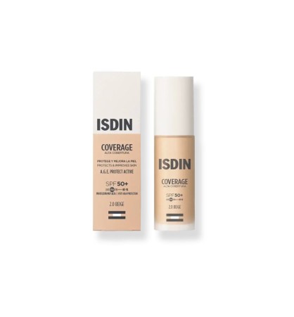ISDIN COVERAGE MAQUILLAJE SPF50+ COLOR 1.0 PEARL 30G