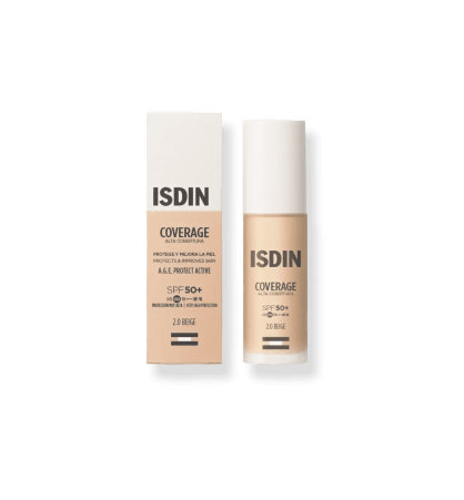 ISDIN COVERAGE MAQUILLAJE SPF50+ COLOR 2.0 BEIGE 30G