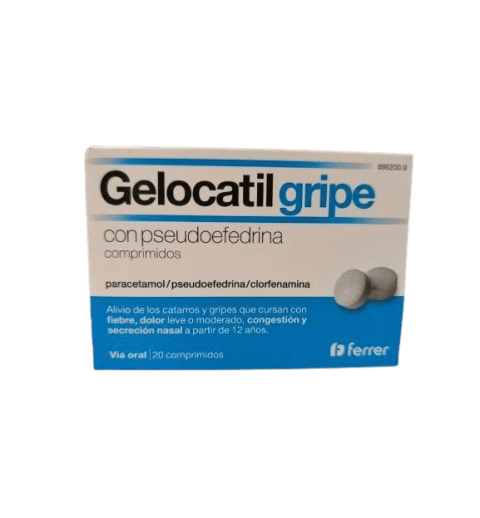 GELOCATIL GRIPE 20 COMPRIMIDOS