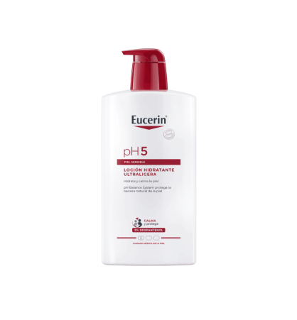 EUCERIN PH5 LOCION HIDRATANTE ULTRALIGERA 1 ENVASE 1000 ML