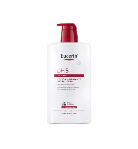 EUCERIN PH5 LOCION HIDRATANTE ULTRALIGERA 1 ENVASE 1000 ML