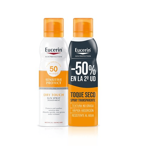 EUCERIN DUPLO SPRAY TRANSPARENTE FPS 50 200ML