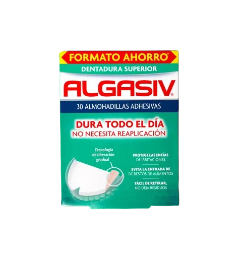ALGASIV ALMOHADILLA SUPERIOR 30 UNIDADES