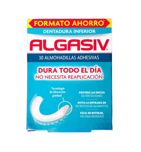 ALGASIV ALMOHADILLA INFERIOR 30 UNIDADES