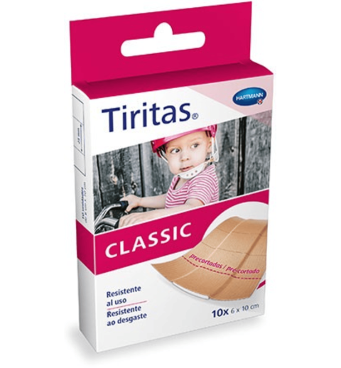 TIRITAS CLASSIC HARTMANN PRECORTADAS 1 M X 6