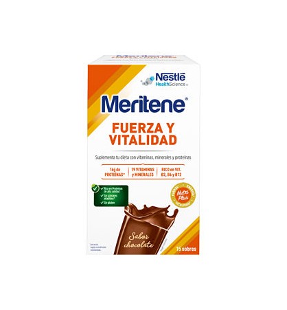 MERITENE 30 G CHOCOLATE 15 SOBRES