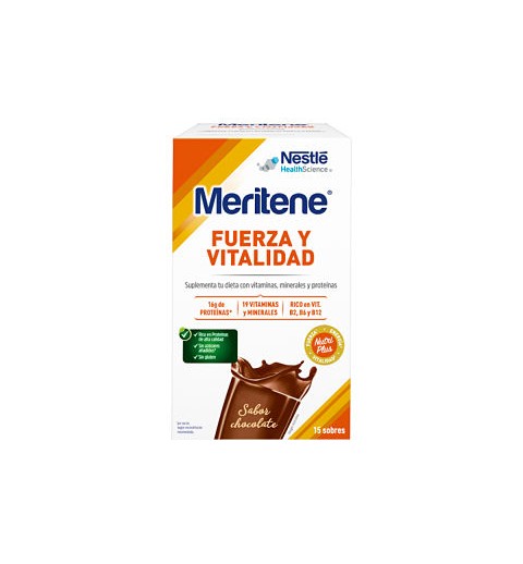 MERITENE 30 G CHOCOLATE 15 SOBRES