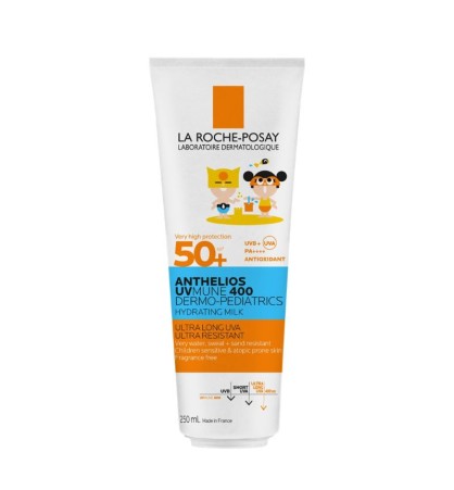 ANTHELIOS UVMUNE 400 DERMOPEDIATRICS SPF50+ LECHE HIDRATANTE 250ML LA ROCHE POSAY