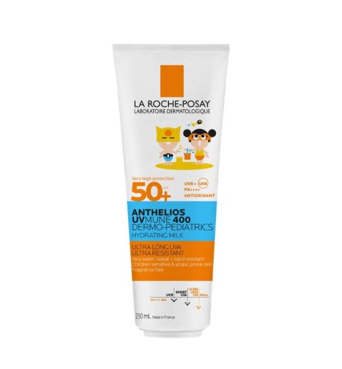ANTHELIOS UVMUNE 400 DERMOPEDIATRICS SPF50+ LECHE HIDRATANTE 250ML LA ROCHE POSAY