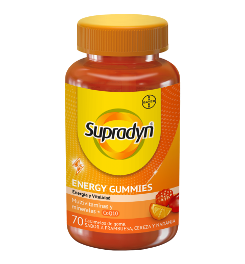 SUPRADYN ENERGY GUMMIES ADULTOS 70 CARAMELOS DE GOMA