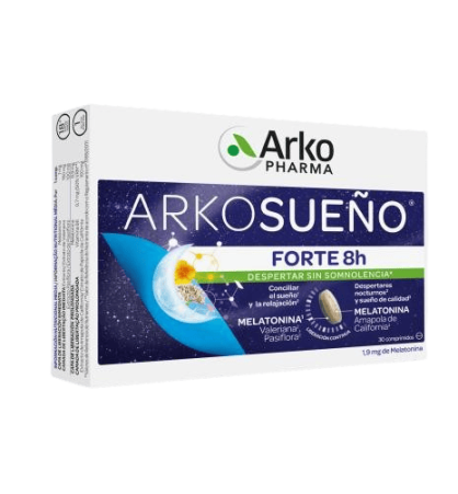 ARKORELAX SUEÑO FORTE 8H 30 COMPRIMIDOS BICAPA