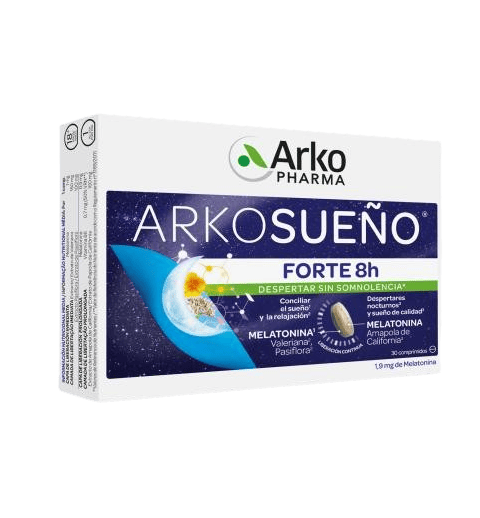 ARKORELAX SUEÑO FORTE 8H 30 COMPRIMIDOS BICAPA