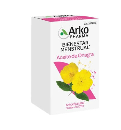 ARKOCAPSULAS ACEITE ONAGRA 50 CAPSULAS