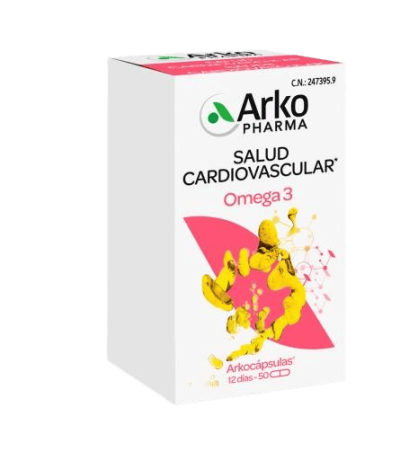 ARKOCAPSULAS OMEGA 3 SALMON 50 CAPSULAS