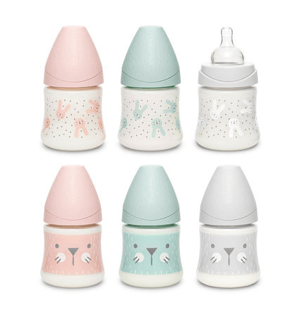 BIBERON PP BOCA ANCHA T SILICONA SUAVINEX PREMIUM