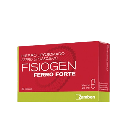 FISIOGEN FERRO FORTE 30 CAPSULAS