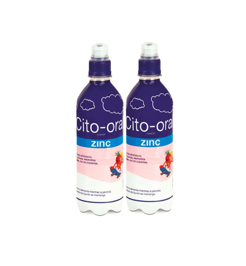 CITO-ORAL JUNIOR ZINC 500 ML 2 BOTELLAS