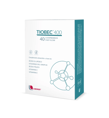 TIOBEC 400 FAST SLOW 40 COMPRIMIDOS
