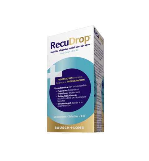 RECUDROP SOLUCION OFTALMICA PARA OJO SECO 10 ML
