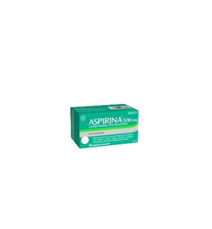 ASPIRINA 500 MG 20 COMPRIMIDOS EFERVESCENTES