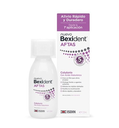 BEXIDENT AFTAS COLUTORIO BUCAL PROTECTOR 120 ML