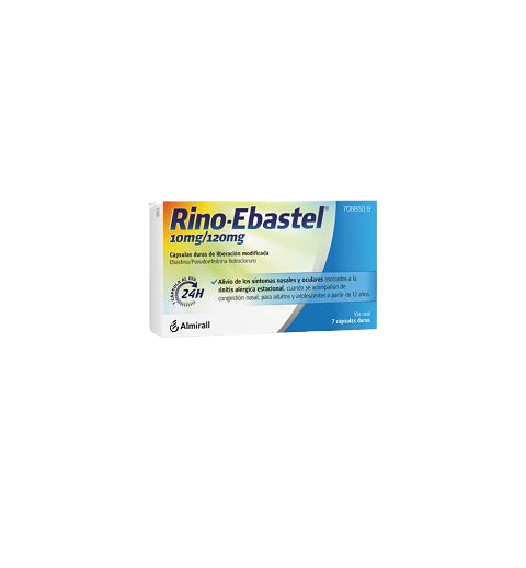 RINO-EBASTEL 7 CAPSULAS DURAS