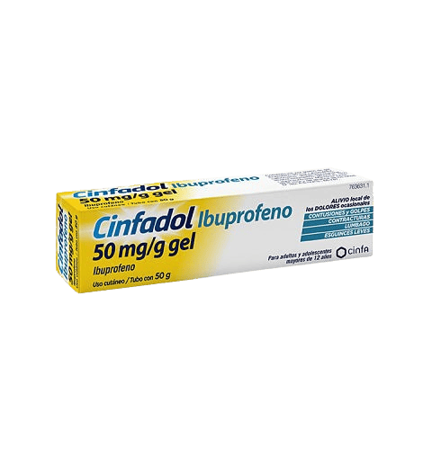 CINFADOL TOPICO 5% GEL 50 G