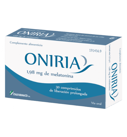 ONIRIA 30 COMPRIMIDOS RECUBIERTOS