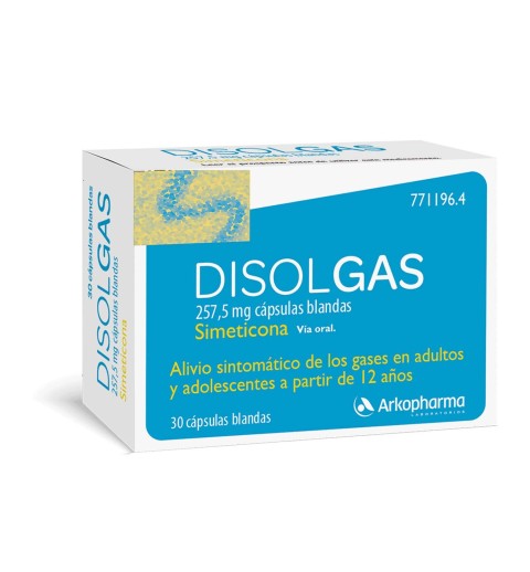 DISOLGAS 257,5MG 32 CAPSULAS ARKOPHARMA