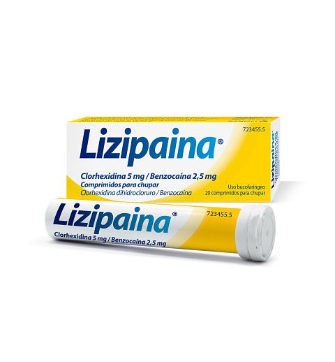 LIZIPAINA 20 COMPRIMIDOS PARA CHUPAR